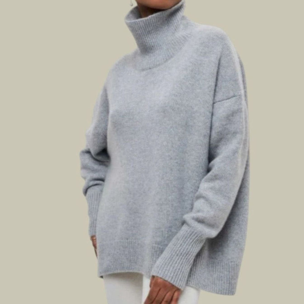 Women's Oversized Loose Fit Turtlenecks Cosy Knit Sweater