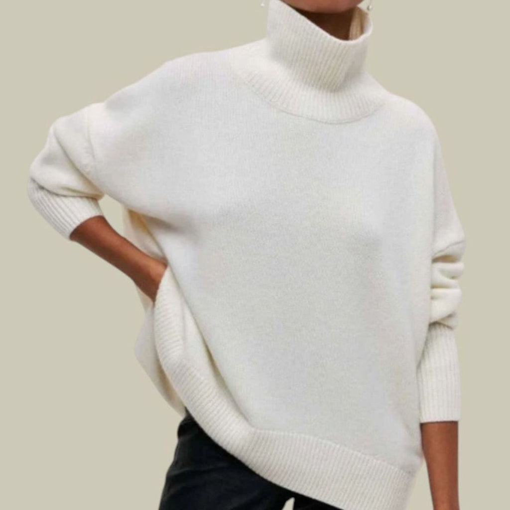 Women's Oversized Loose Fit Turtlenecks Cosy Knit Sweater
