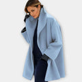 Women's Oversized Wide-Collar Relaxed-Fit Winter Coat