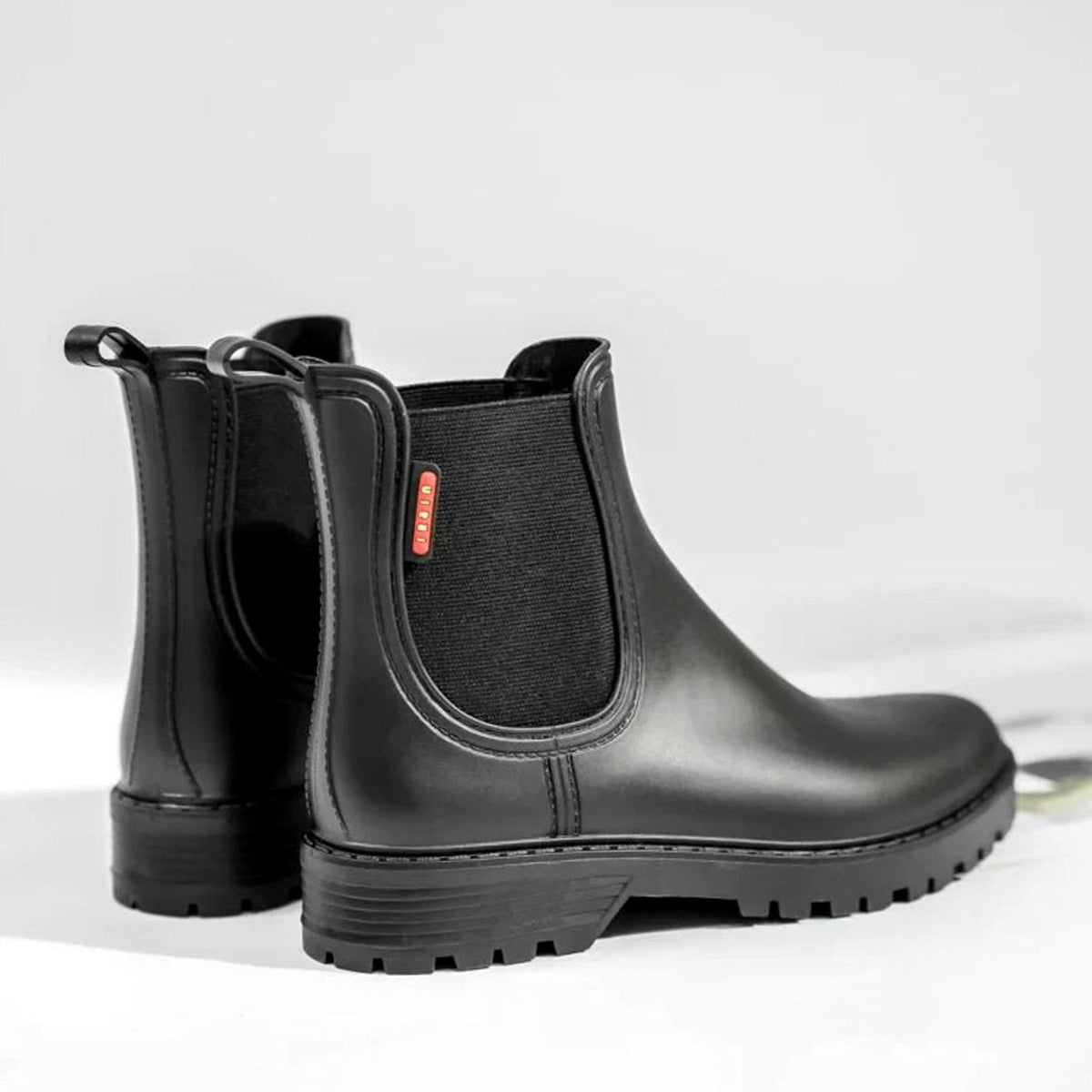 Women's Cold-Weather Waterproof Pull-On Ankle Wellies